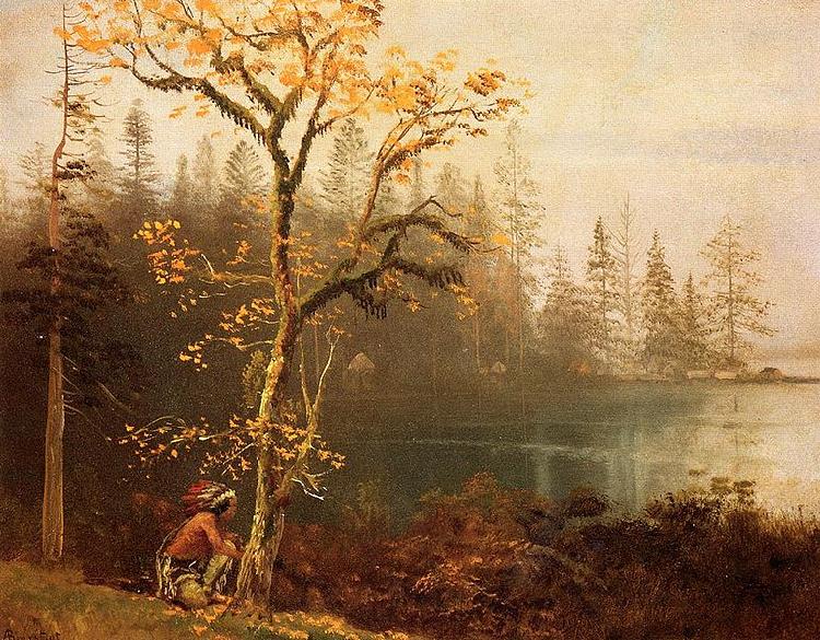 Albert Bierstadt Indian Scout